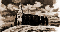 Gruszczyn, W ruinach św. Michała